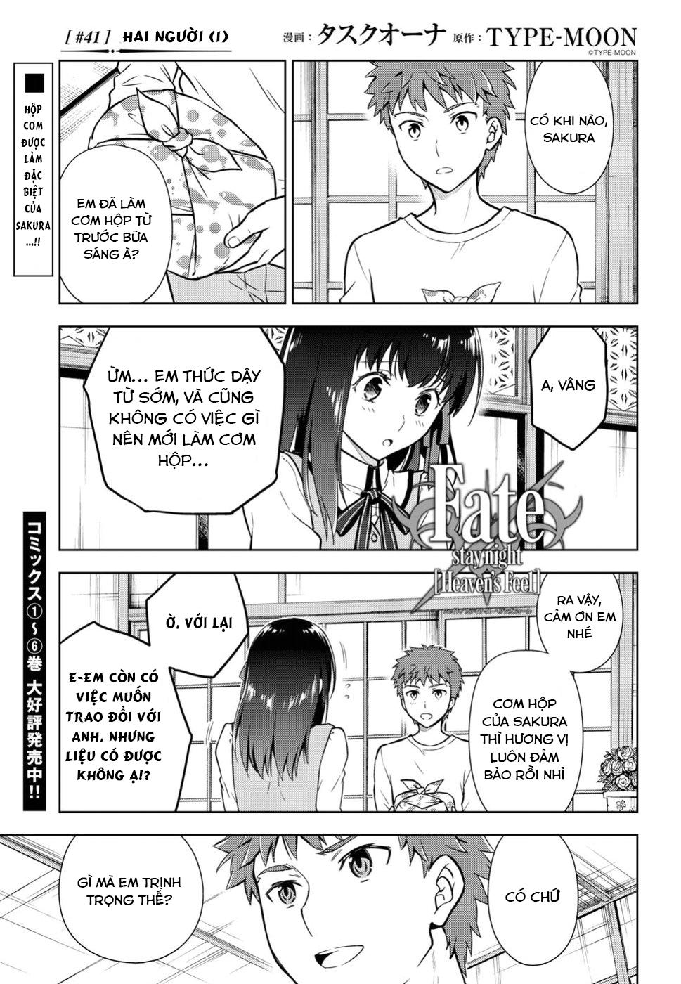 Fate/Stay Night Heaven’S Feel Chapter 41 - Trang 2