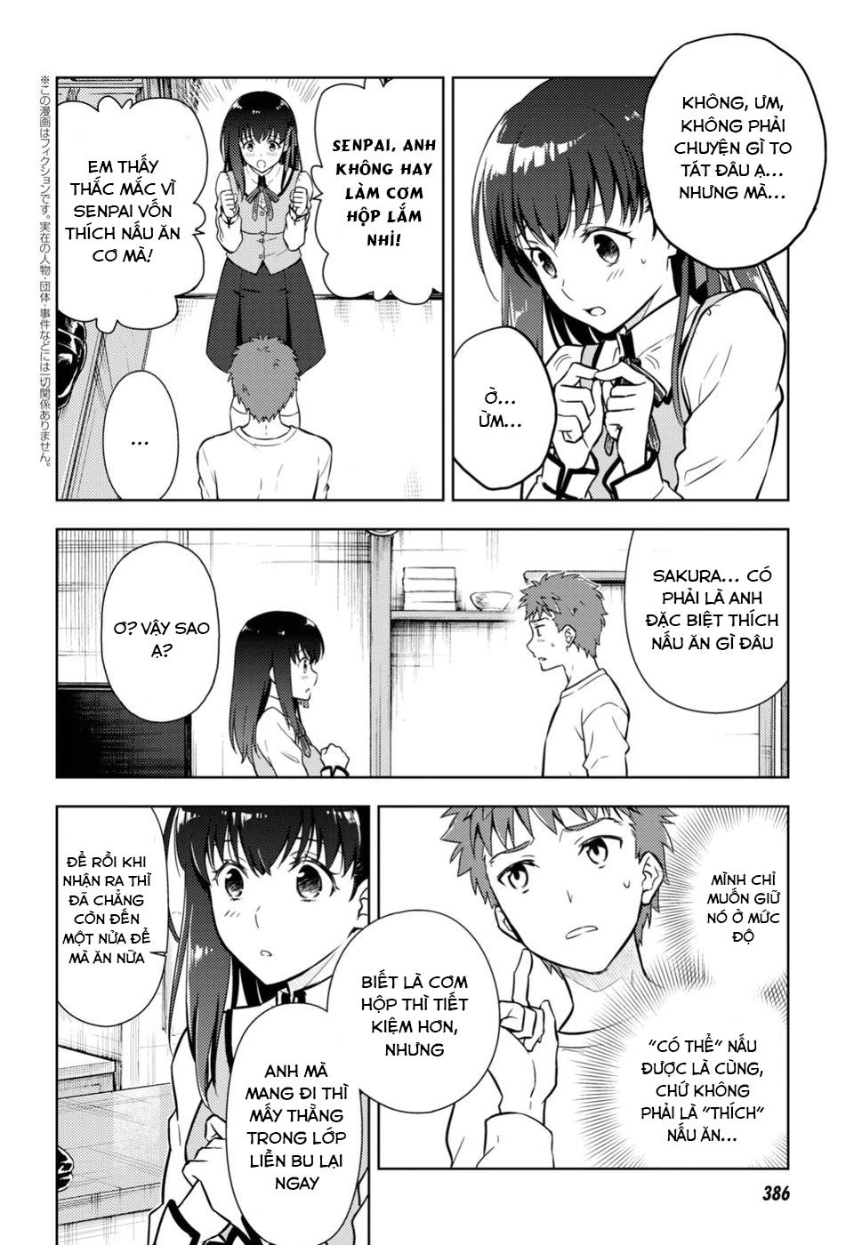 Fate/Stay Night Heaven’S Feel Chapter 41 - Trang 2