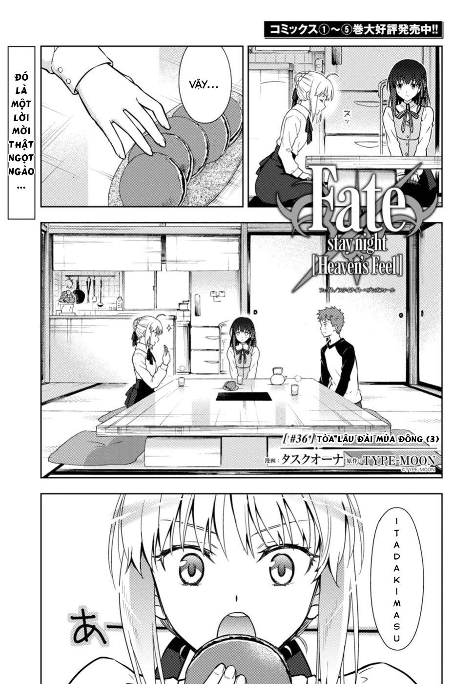 Fate/Stay Night Heaven’S Feel Chapter 36 - Trang 2