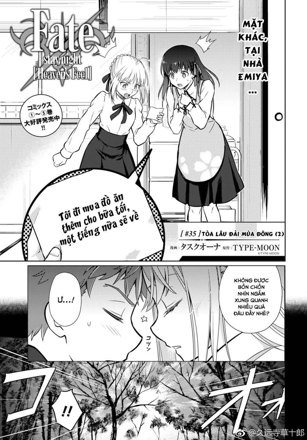 Fate/Stay Night Heaven’S Feel Chapter 35 - Trang 2