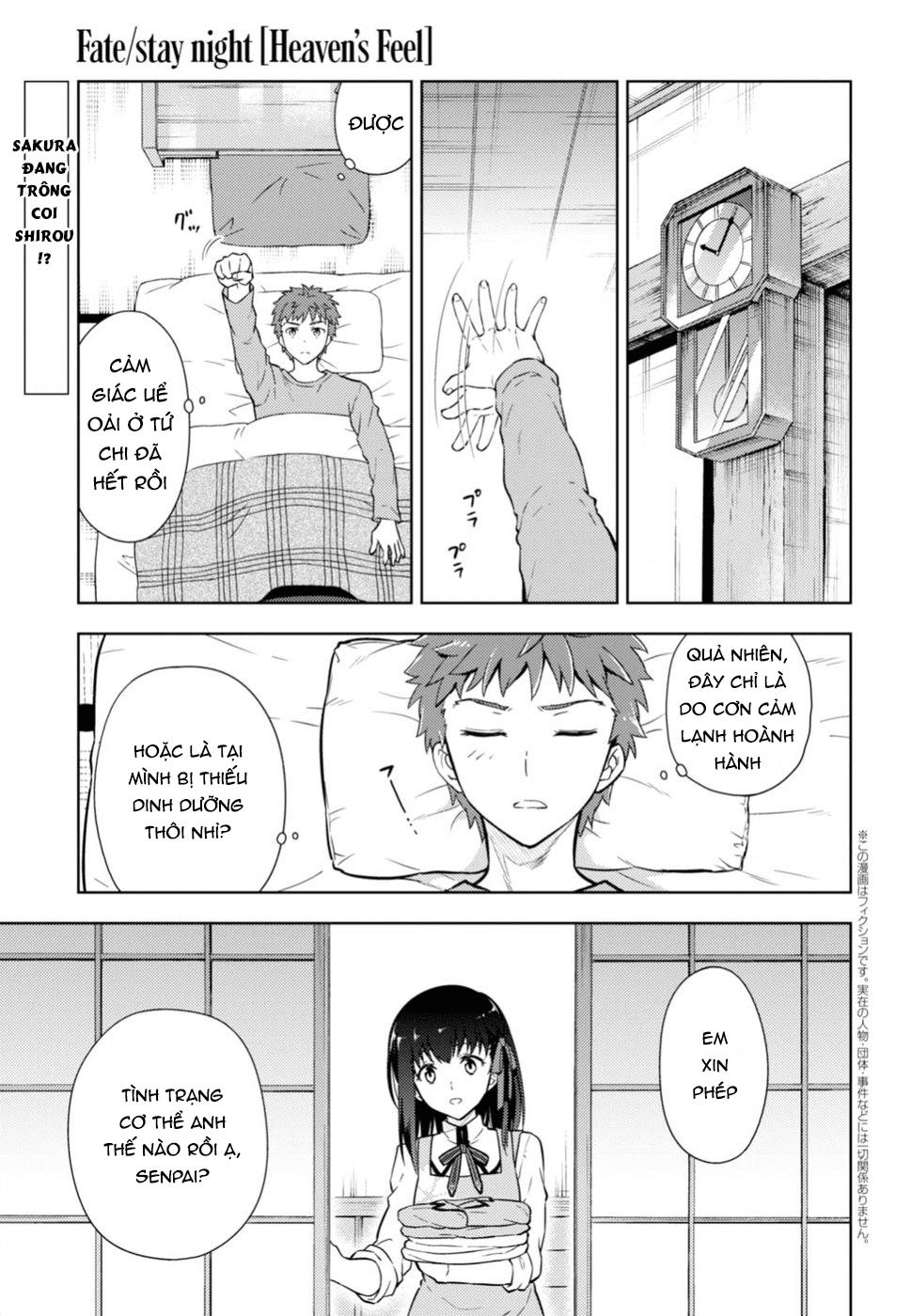 Fate/Stay Night Heaven’S Feel Chapter 33 - Trang 2