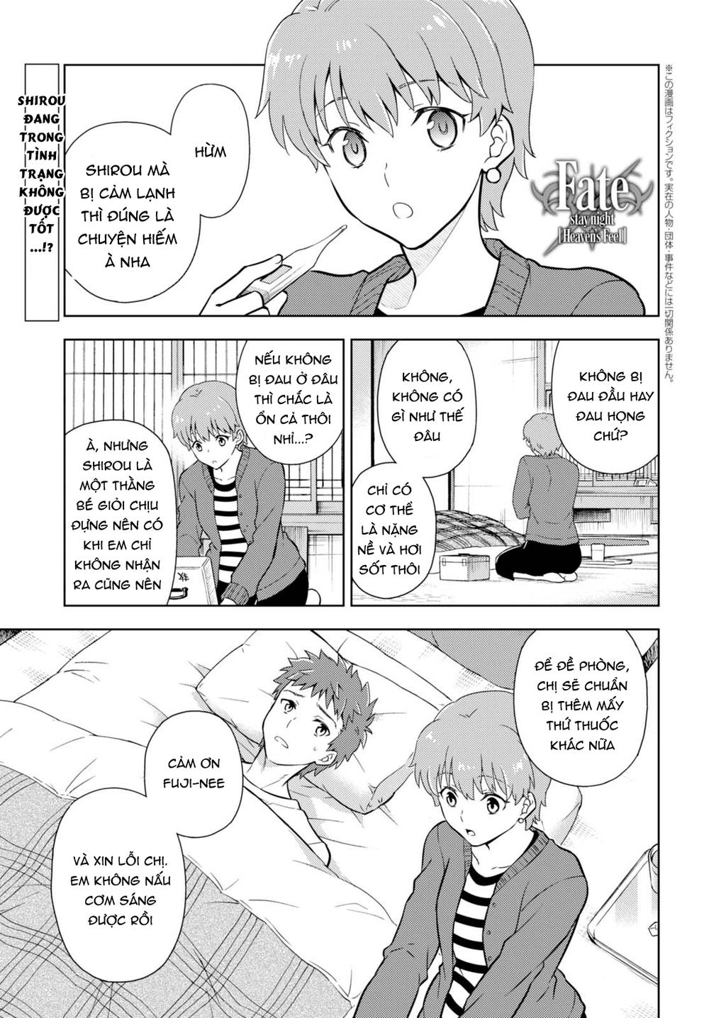 Fate/Stay Night Heaven’S Feel Chapter 32 - Trang 2