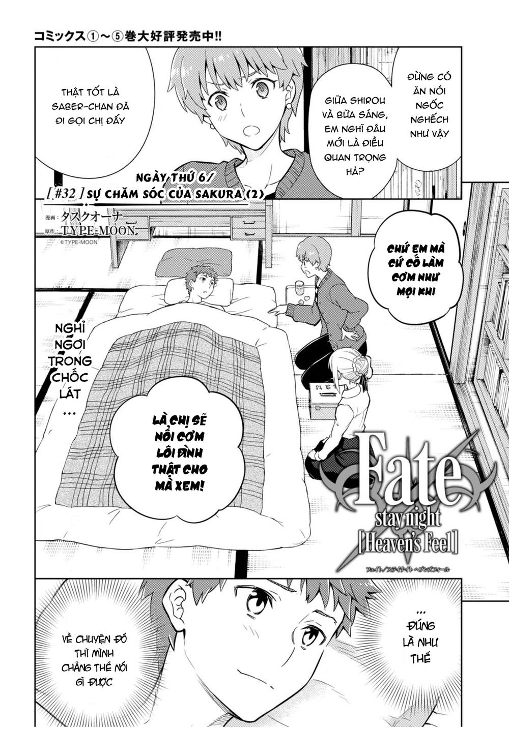 Fate/Stay Night Heaven’S Feel Chapter 32 - Trang 2