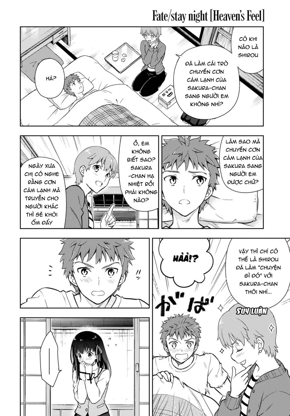 Fate/Stay Night Heaven’S Feel Chapter 32 - Trang 2