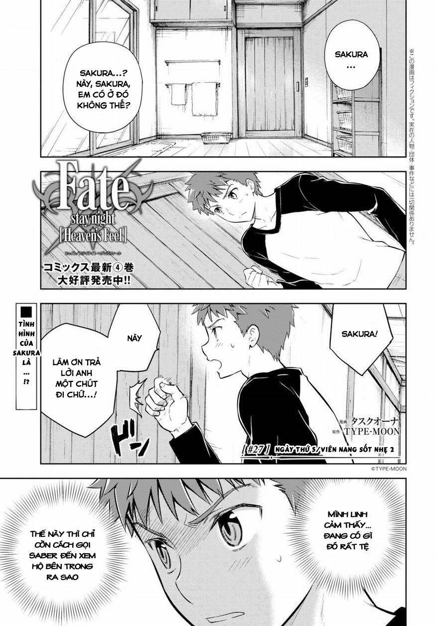 Fate/Stay Night Heaven’S Feel Chapter 27 - Trang 2