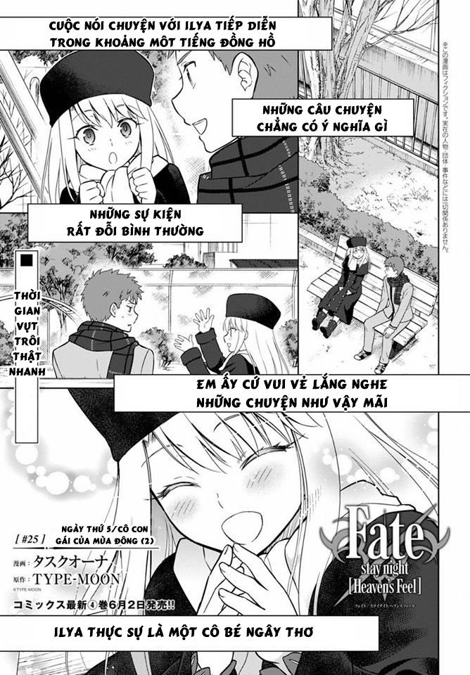 Fate/Stay Night Heaven’S Feel Chapter 25 - Trang 2