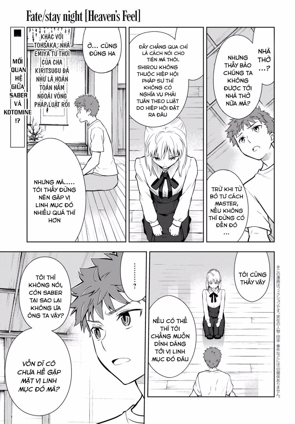 Fate/Stay Night Heaven’S Feel Chapter 14 - Trang 2