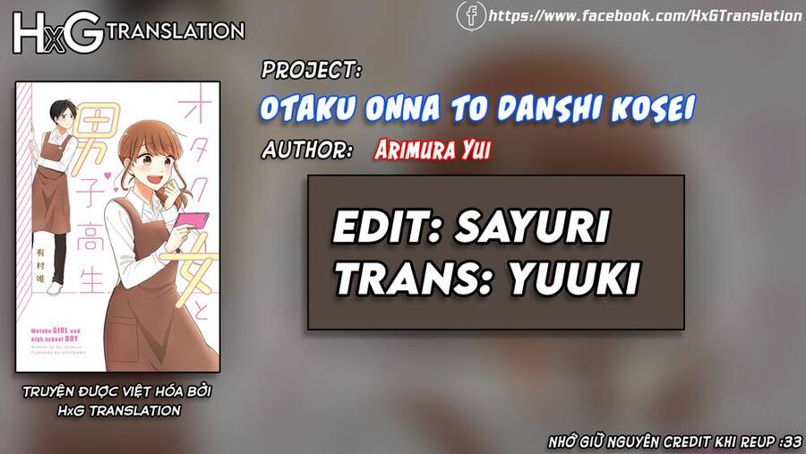 Wotaku Girl And High School Boy Chapter 17 - Trang 2