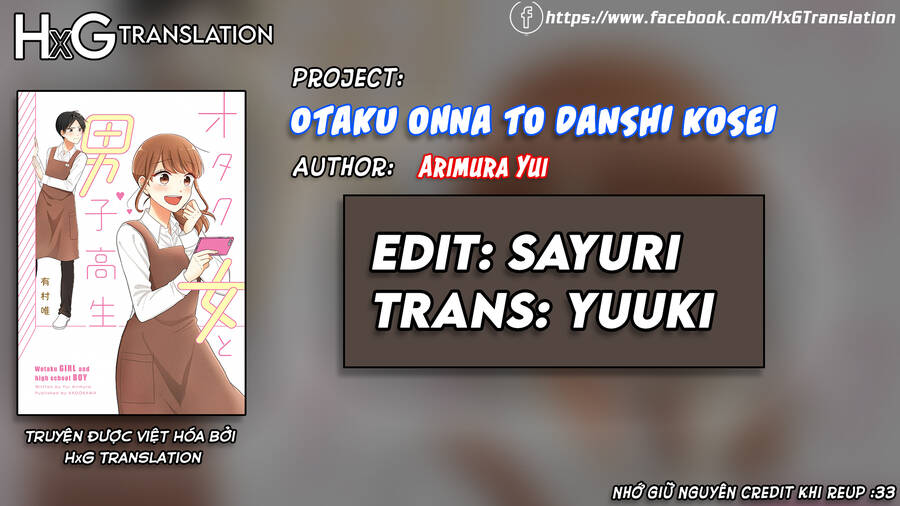Wotaku Girl And High School Boy Chapter 11 - Trang 2