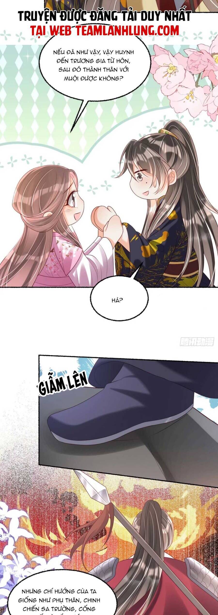 Đoàn Sủng Tiểu Kiều Của Ba Ba Bạo Quân Chapter 18 - Trang 2