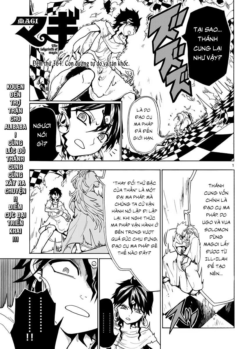 Magi: Bậc Thầy Pháp Thuật Chapter 364 - Trang 2