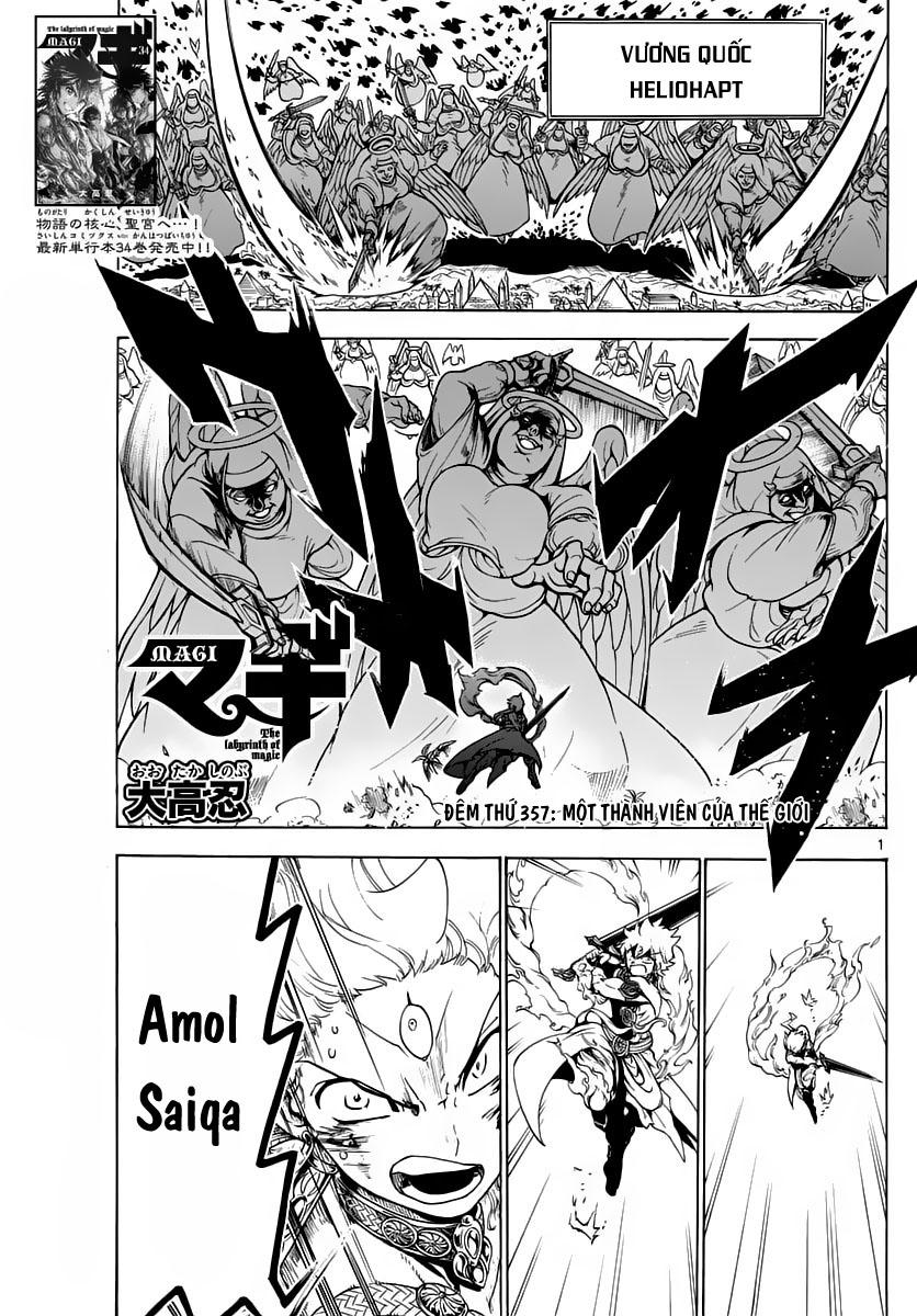 Magi: Bậc Thầy Pháp Thuật Chapter 357 - Trang 2