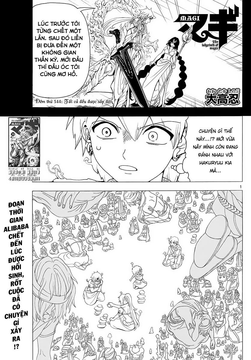 Magi: Bậc Thầy Pháp Thuật Chapter 344 - Trang 2