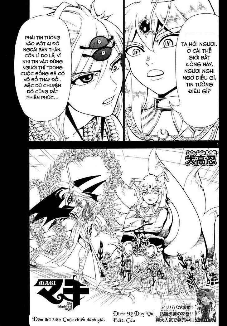 Magi: Bậc Thầy Pháp Thuật Chapter 340 - Trang 2