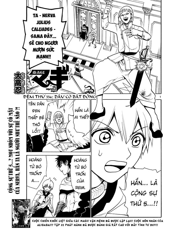 Magi: Bậc Thầy Pháp Thuật Chapter 334 - Trang 2