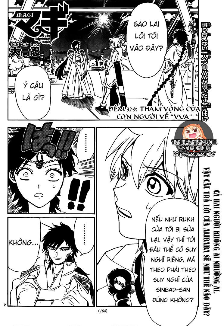 Magi: Bậc Thầy Pháp Thuật Chapter 329 - Trang 2