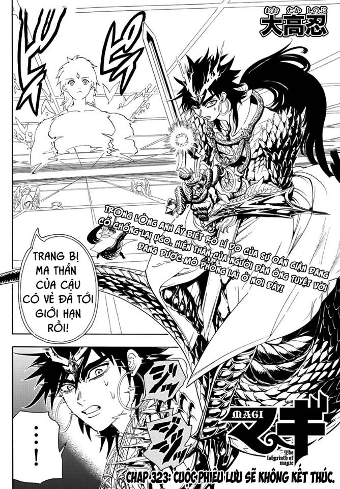 Magi: Bậc Thầy Pháp Thuật Chapter 323 - Trang 2