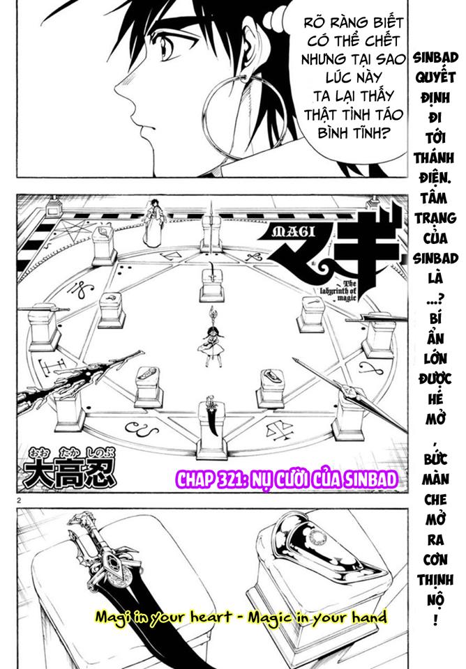 Magi: Bậc Thầy Pháp Thuật Chapter 321 - Trang 2