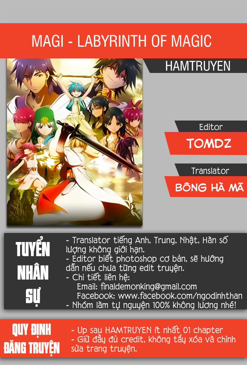 Magi: Bậc Thầy Pháp Thuật Chapter 297 - Trang 2