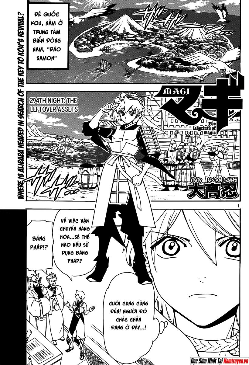 Magi: Bậc Thầy Pháp Thuật Chapter 294 - Trang 2