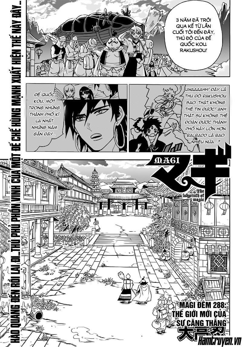 Magi: Bậc Thầy Pháp Thuật Chapter 288 - Trang 2