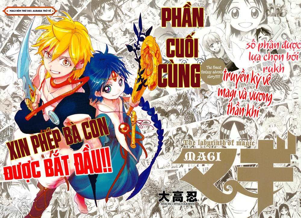 Magi: Bậc Thầy Pháp Thuật Chapter 283 - Trang 2