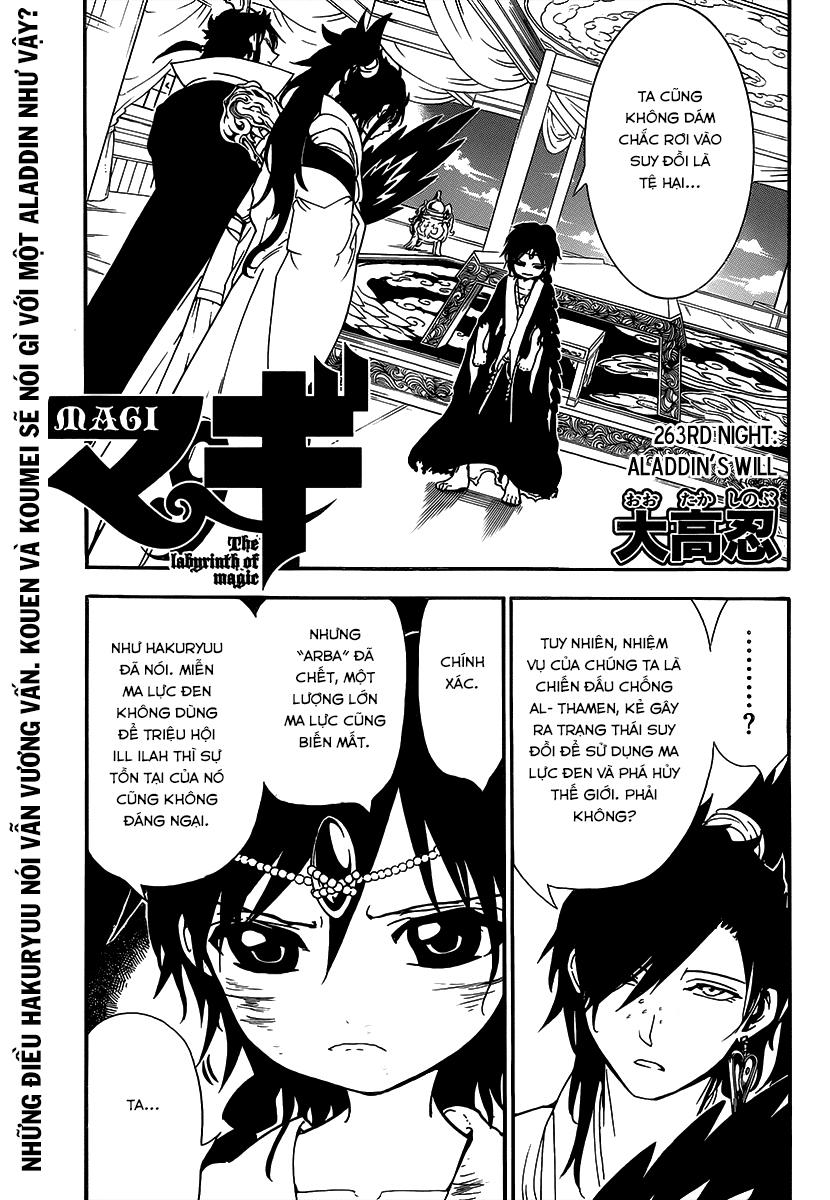 Magi: Bậc Thầy Pháp Thuật Chapter 263 - Trang 2