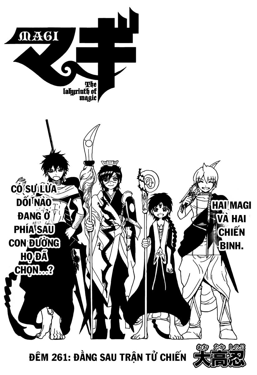 Magi: Bậc Thầy Pháp Thuật Chapter 261 - Trang 2