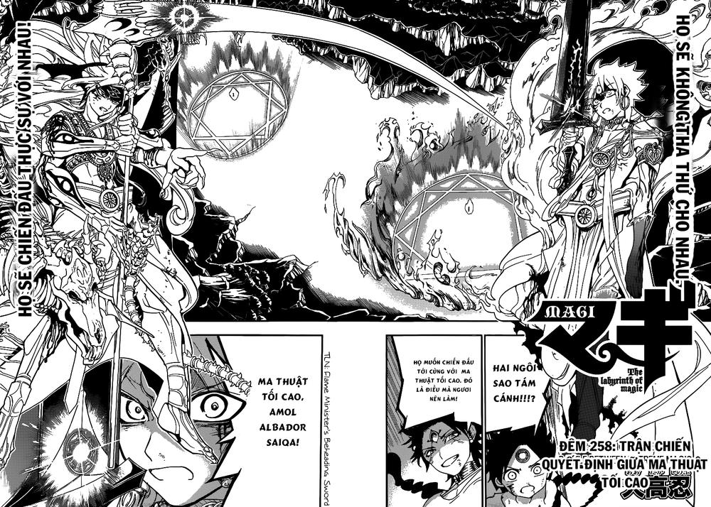 Magi: Bậc Thầy Pháp Thuật Chapter 258 - Trang 2