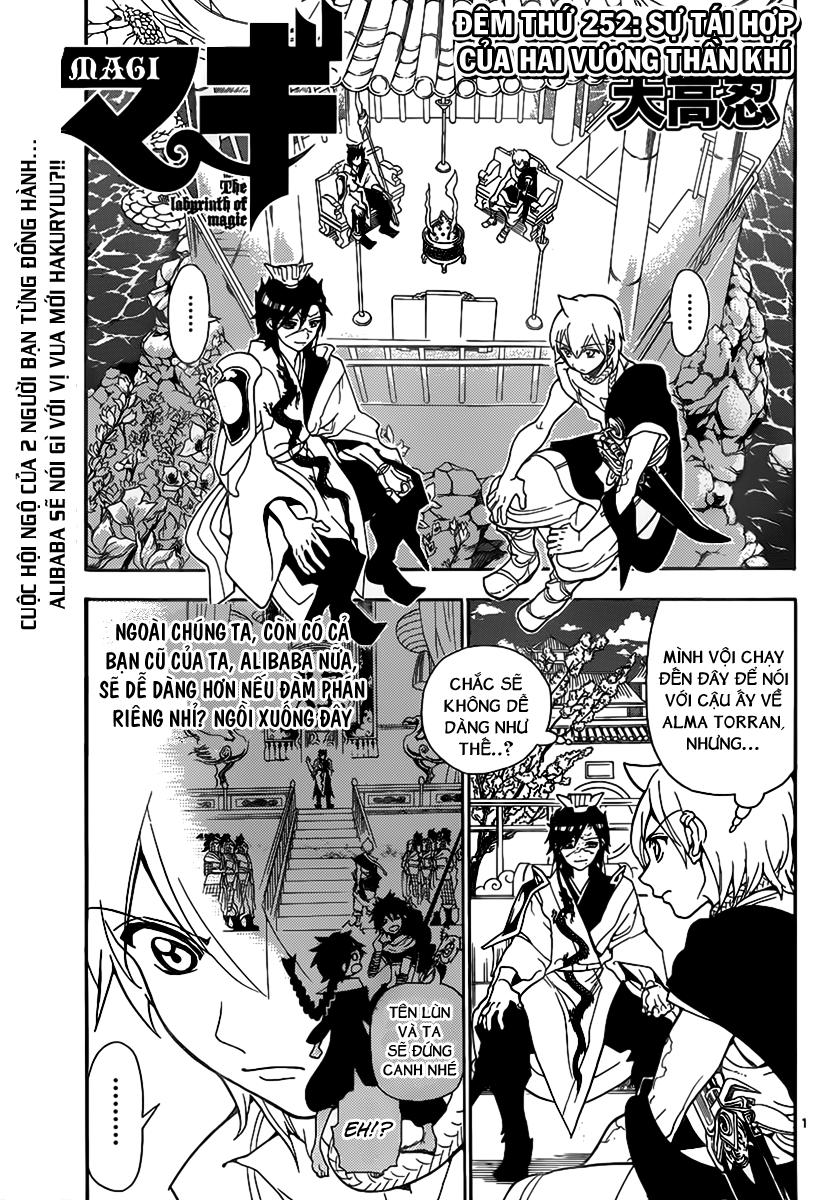 Magi: Bậc Thầy Pháp Thuật Chapter 252 - Trang 2