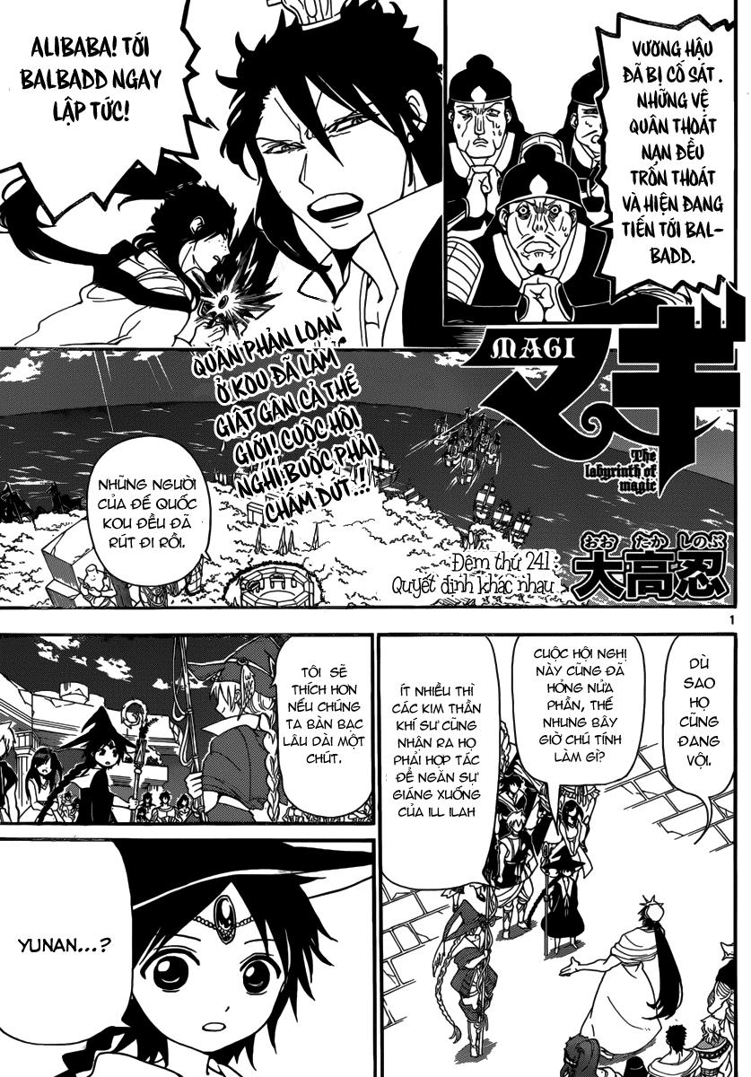 Magi: Bậc Thầy Pháp Thuật Chapter 241 - Trang 2