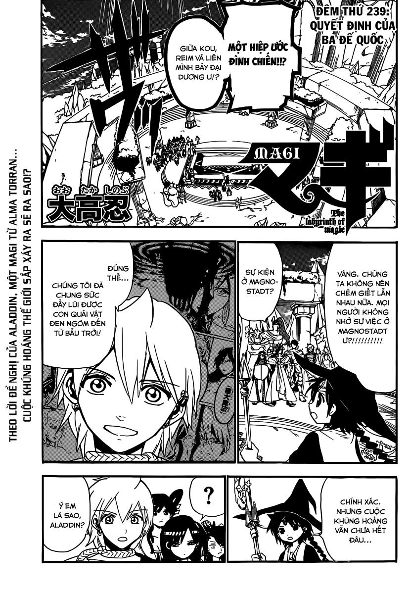 Magi: Bậc Thầy Pháp Thuật Chapter 239 - Trang 2