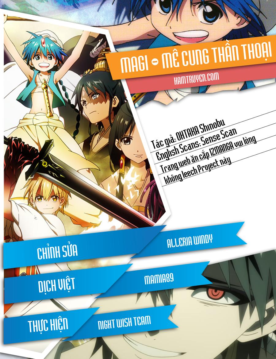 Magi: Bậc Thầy Pháp Thuật Chapter 237 - Trang 2