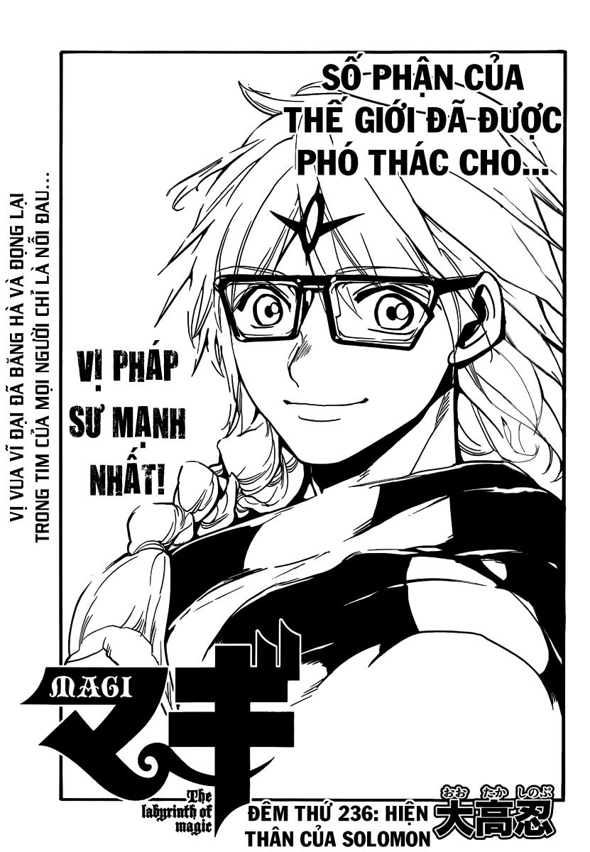 Magi: Bậc Thầy Pháp Thuật Chapter 236 - Trang 2