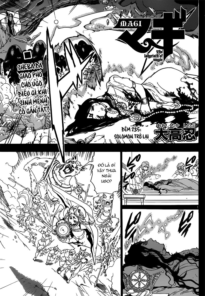 Magi: Bậc Thầy Pháp Thuật Chapter 235 - Trang 2