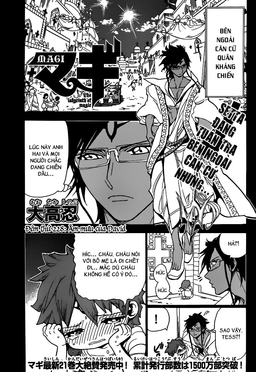 Magi: Bậc Thầy Pháp Thuật Chapter 228 - Trang 2