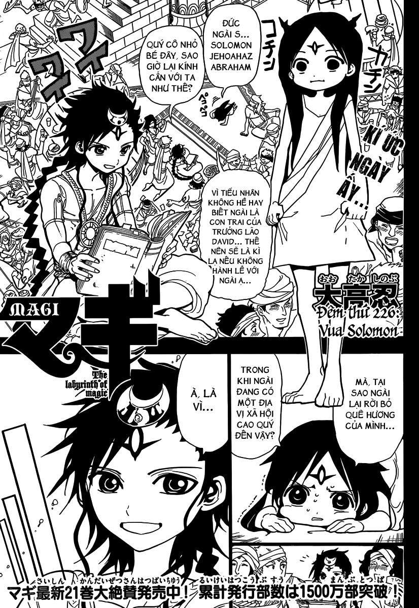 Magi: Bậc Thầy Pháp Thuật Chapter 226 - Trang 2