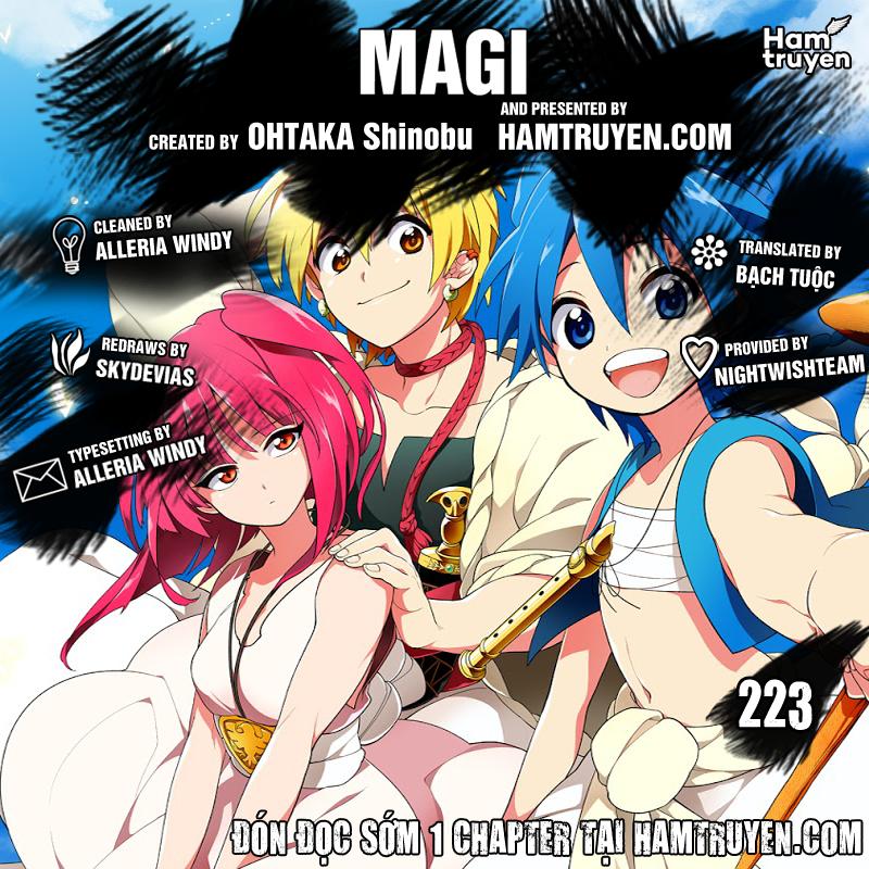 Magi: Bậc Thầy Pháp Thuật Chapter 223 - Trang 2