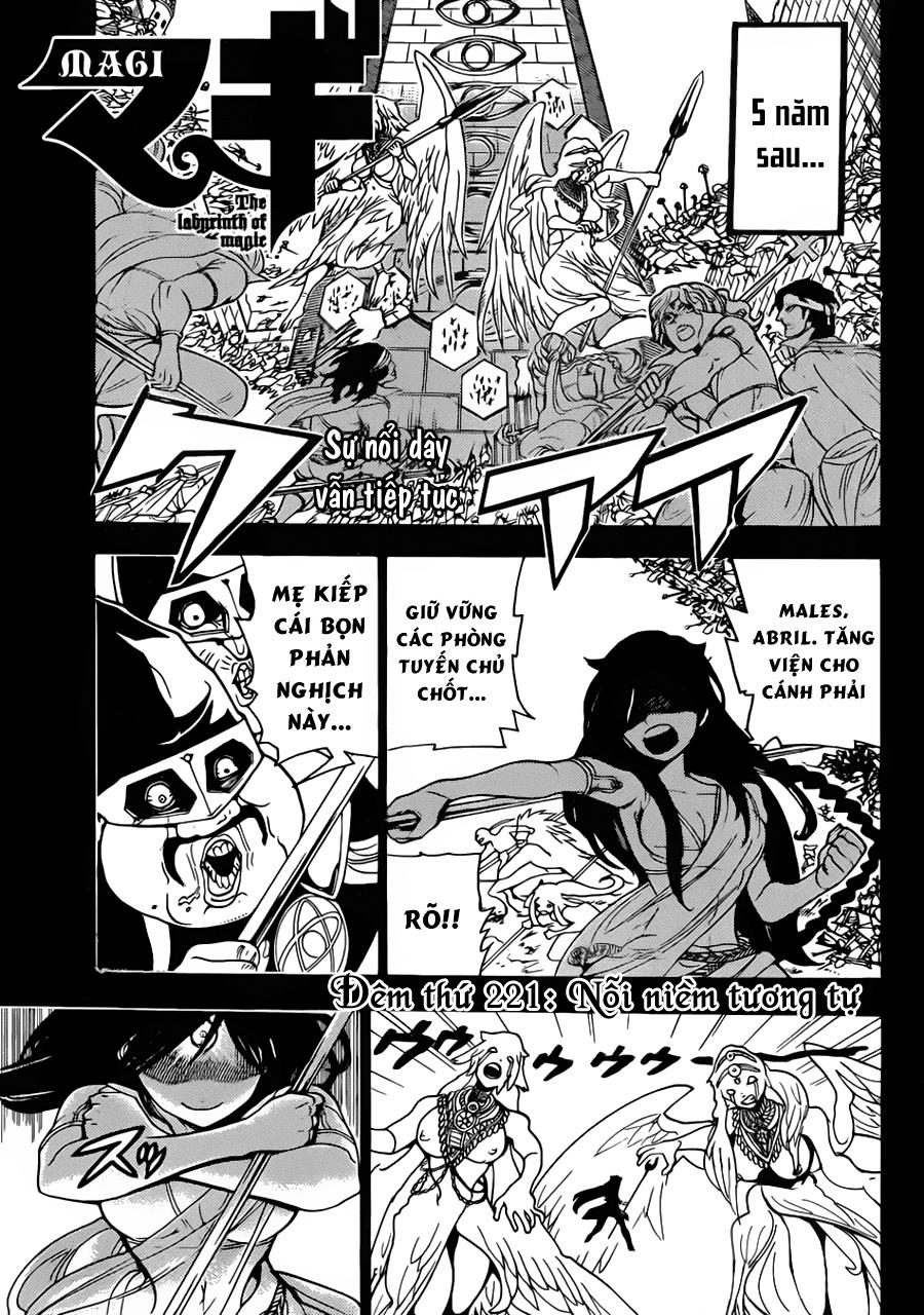 Magi: Bậc Thầy Pháp Thuật Chapter 221 - Trang 2