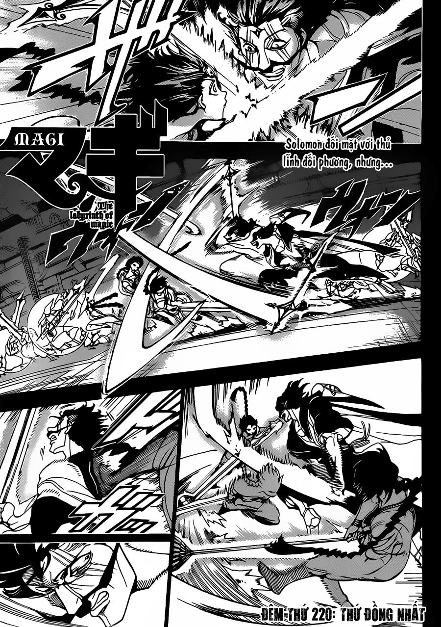 Magi: Bậc Thầy Pháp Thuật Chapter 220 - Trang 2