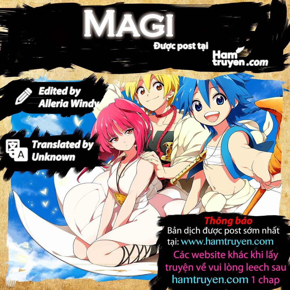 Magi: Bậc Thầy Pháp Thuật Chapter 218 - Trang 2