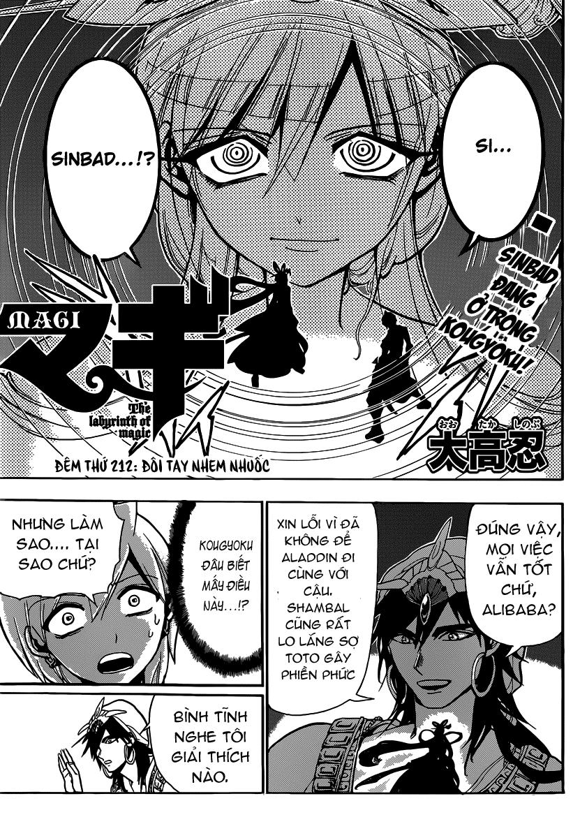 Magi: Bậc Thầy Pháp Thuật Chapter 212 - Trang 2