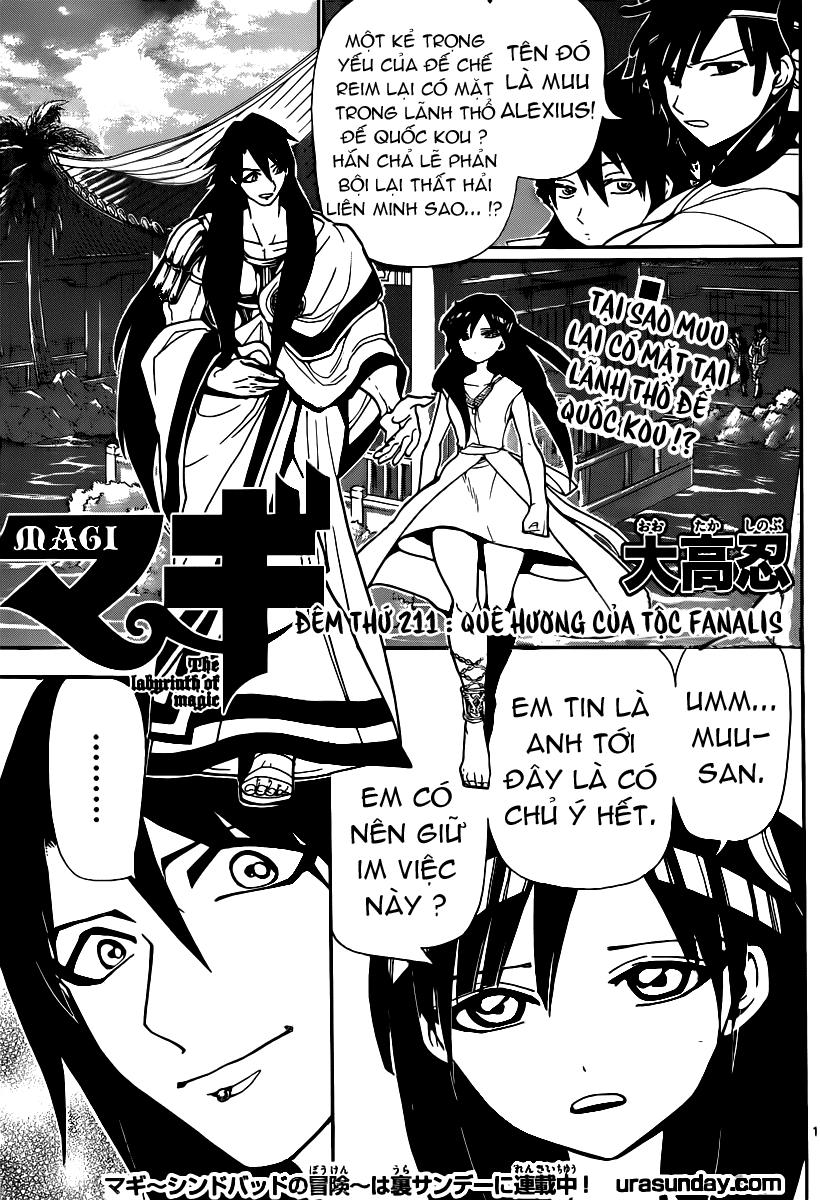 Magi: Bậc Thầy Pháp Thuật Chapter 211 - Trang 2