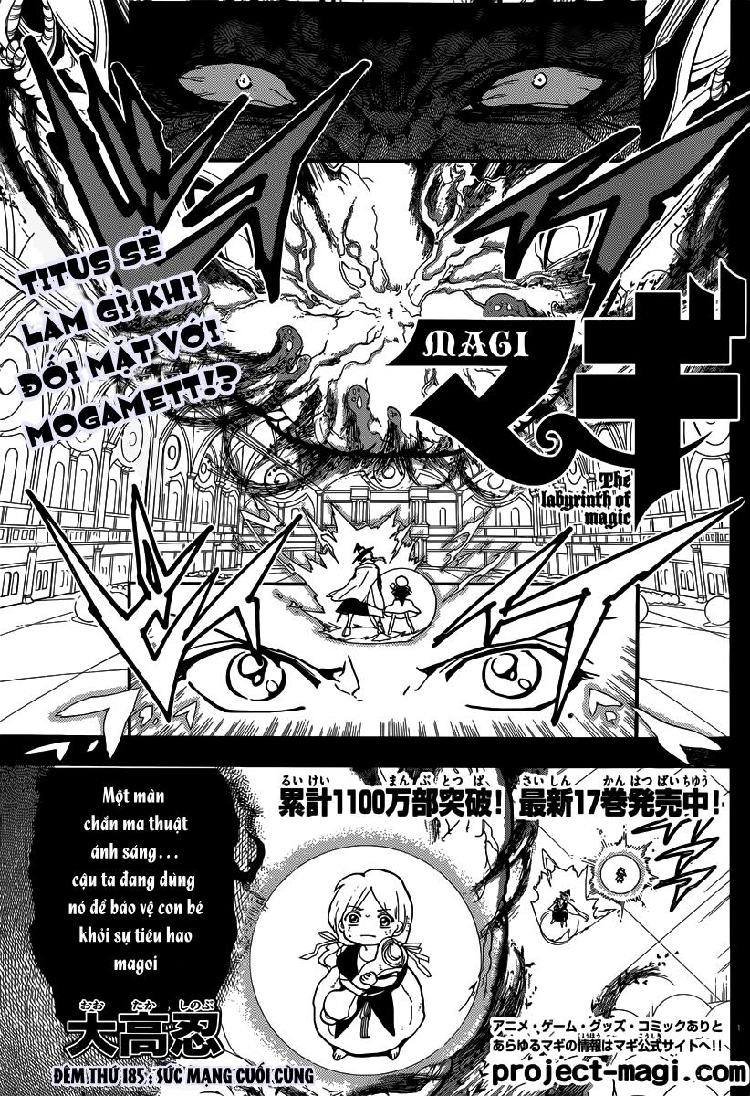 Magi: Bậc Thầy Pháp Thuật Chapter 185 - Trang 2