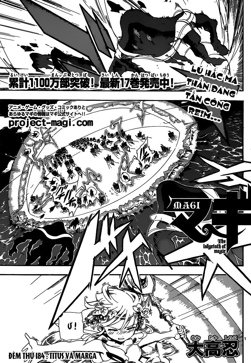 Magi: Bậc Thầy Pháp Thuật Chapter 184 - Trang 2