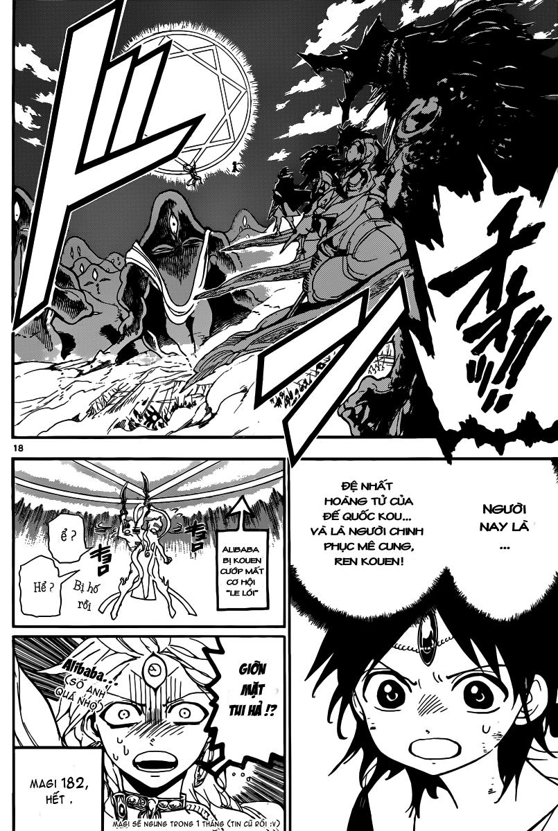 Magi: Bậc Thầy Pháp Thuật Chapter 182 - Trang 2