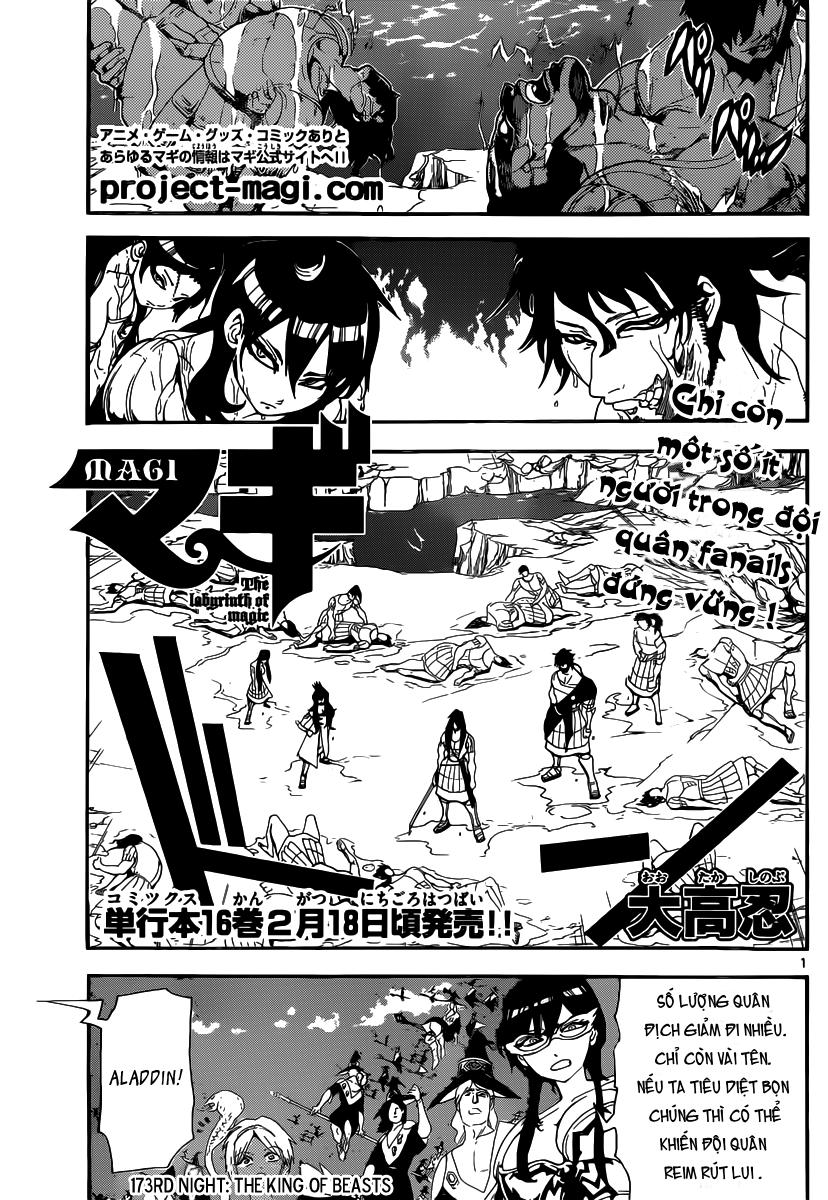 Magi: Bậc Thầy Pháp Thuật Chapter 173 - Trang 2