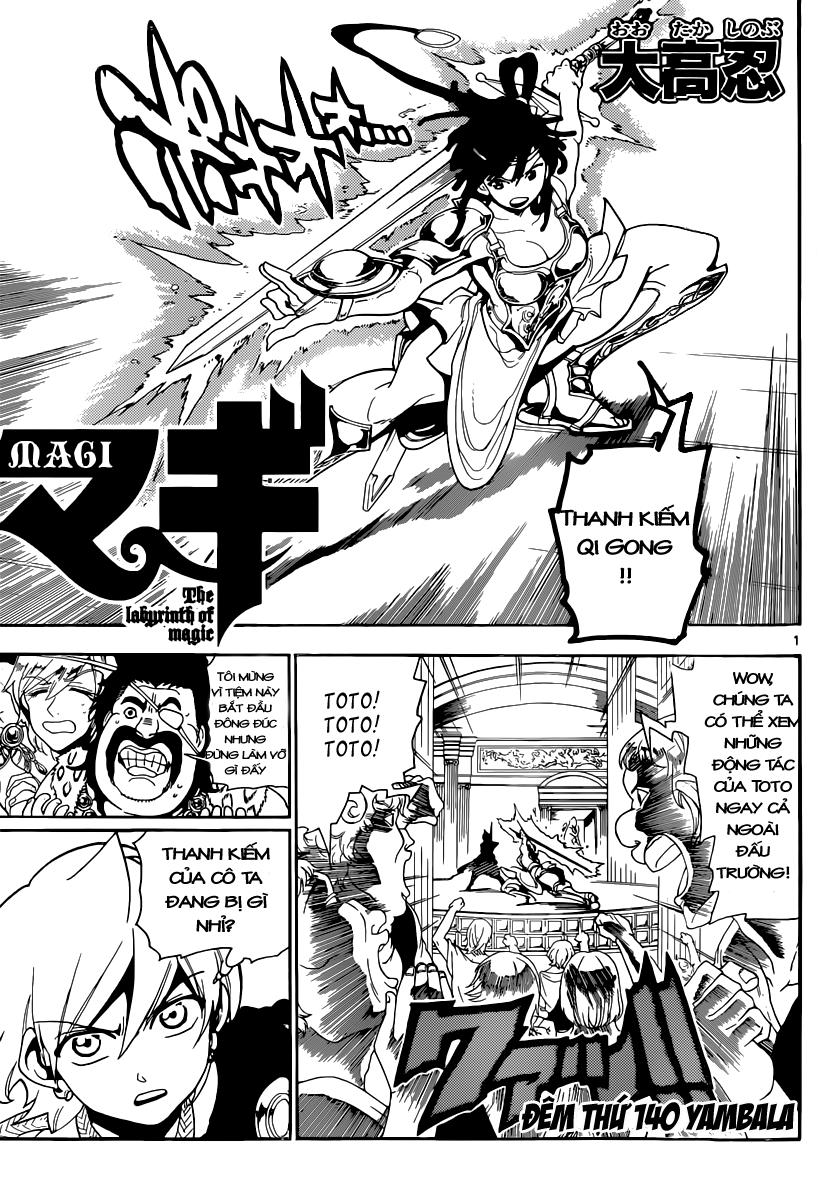 Magi: Bậc Thầy Pháp Thuật Chapter 140 - Trang 2