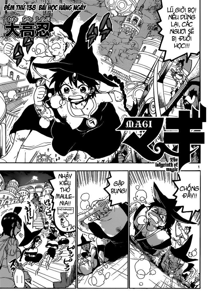 Magi: Bậc Thầy Pháp Thuật Chapter 138 - Trang 2