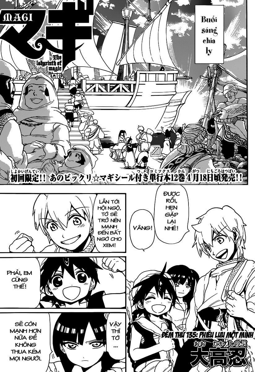 Magi: Bậc Thầy Pháp Thuật Chapter 135 - Trang 2